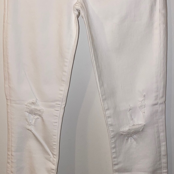 NWT!! J Brand Distressed Mid Rise Skinny Capri Jeans Underexposed Size 24 - Picture 6 of 16